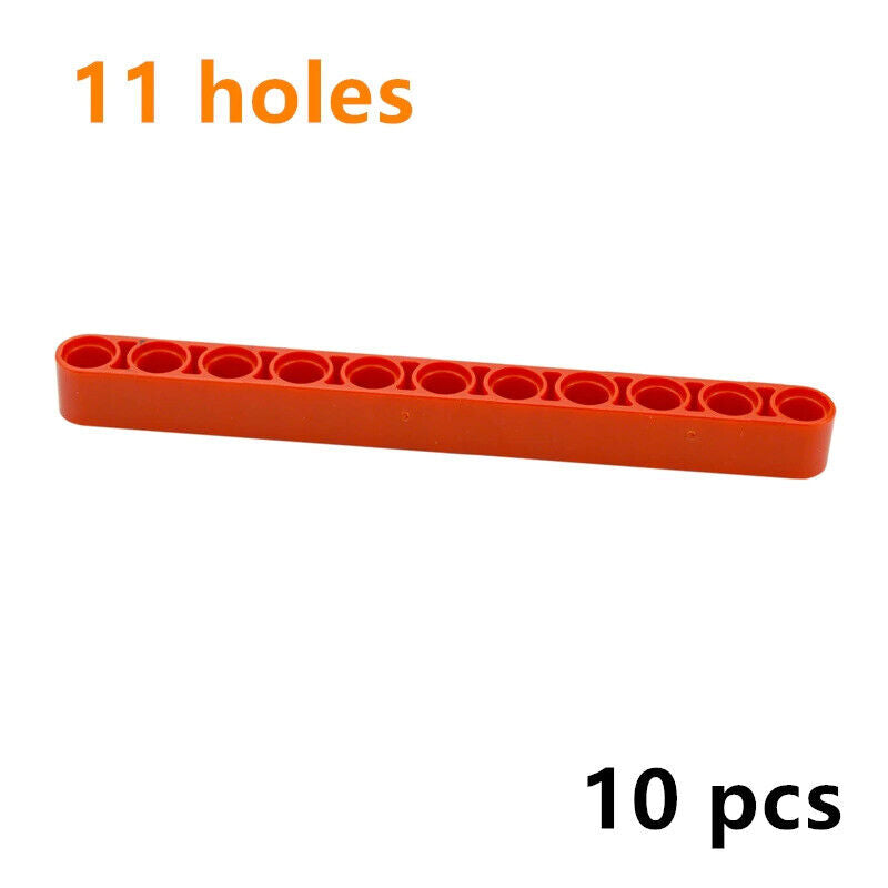 Technic Parts for 32525 1x11 Hole Arm Liftarm Thick Building Blocks Sets - - The Drift Art Co.