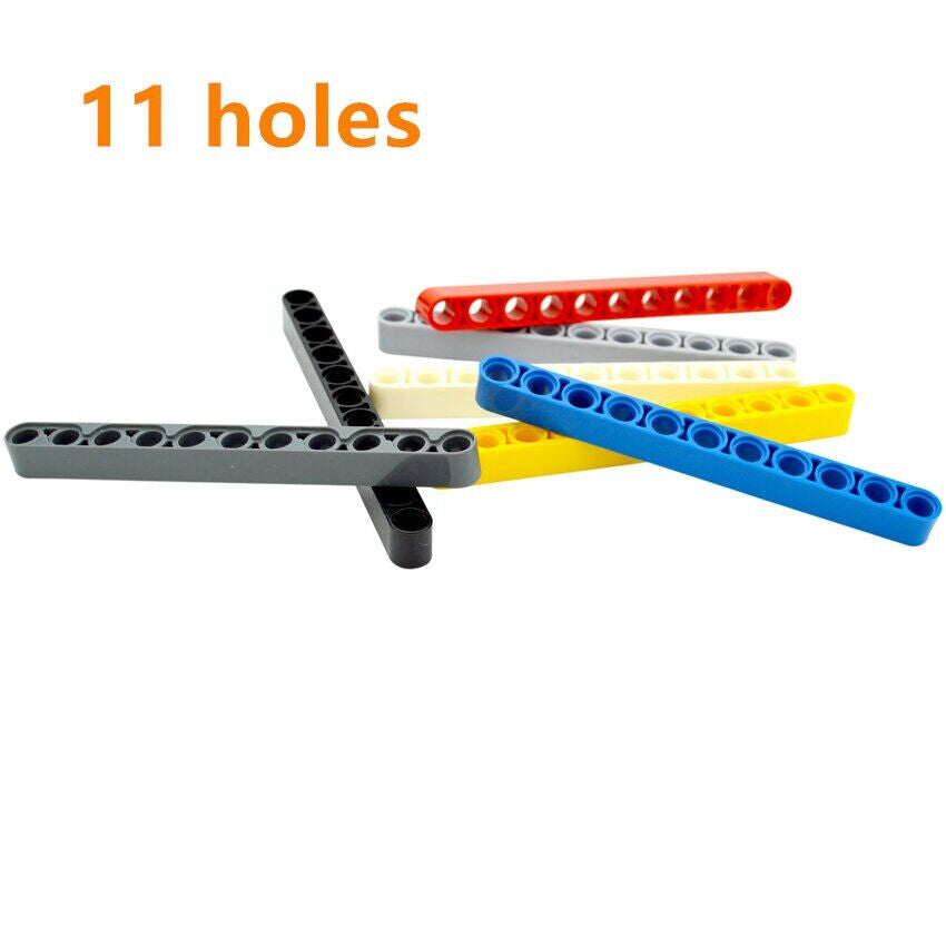 Technic Parts for 32525 1x11 Hole Arm Liftarm Thick Building Blocks Sets - - The Drift Art Co.