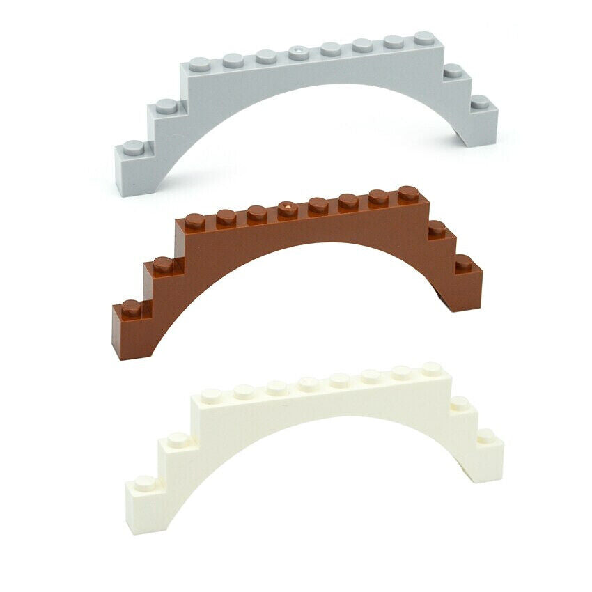 Technic Parts for LEGO 6108 1x12x3 Arch Underside Bridge Building Blocks Sets - - The Drift Art Co.