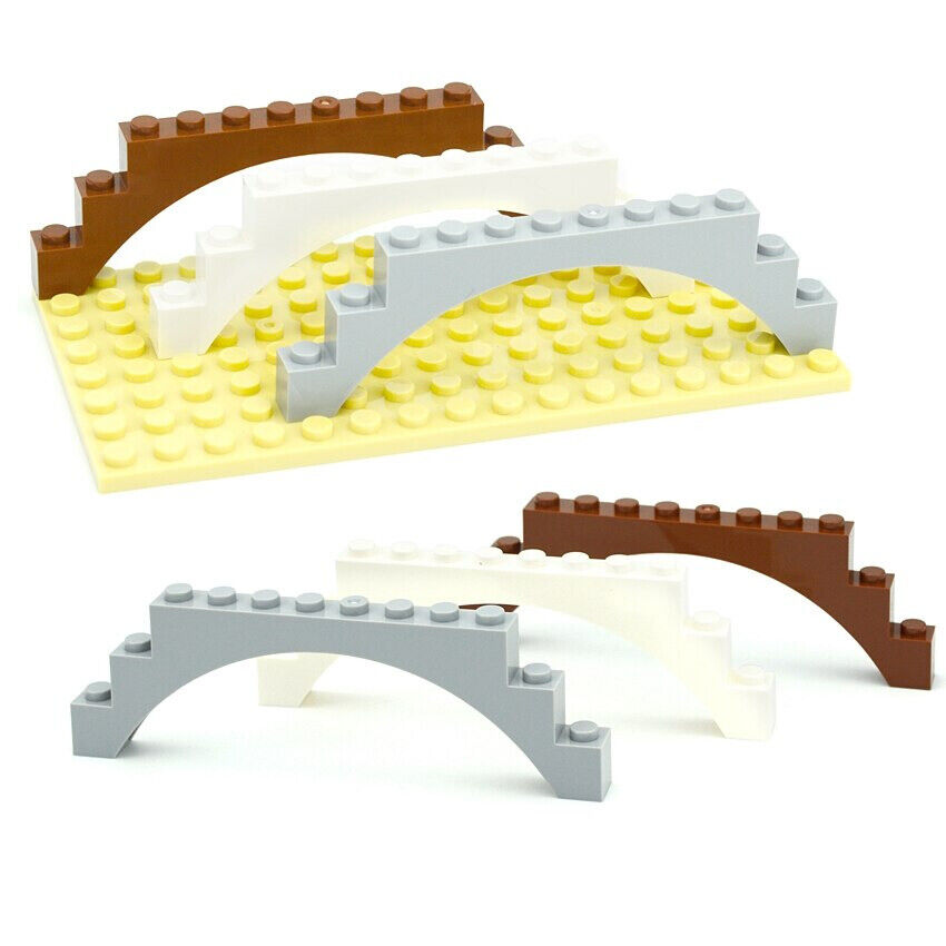 Technic Parts for LEGO 6108 1x12x3 Arch Underside Bridge Building Blocks Sets - - The Drift Art Co.