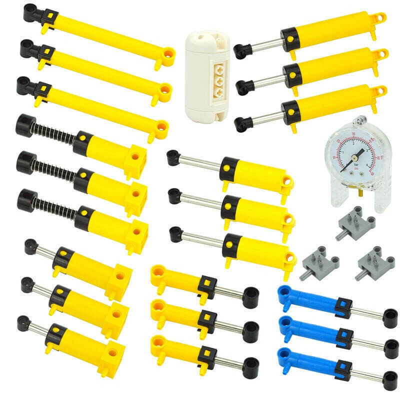 Technic Parts for Lego Kit Pneumatic pump Small 6L V2 19476 Building Blocks Sets - LEGO (R) Bricks, Pieces & Parts - - The Drift Art Co.