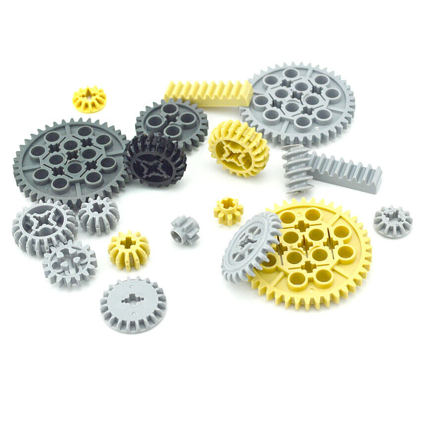 Technic Parts for Lego Kits 92693 32494 Train Car Gear Building Blocks Sets DIY - - The Drift Art Co.