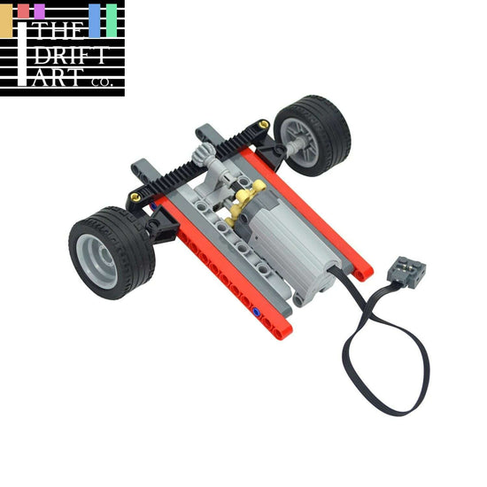 Technic Parts for Lego Kits Car Front Steering System Building Blocks Model Sets