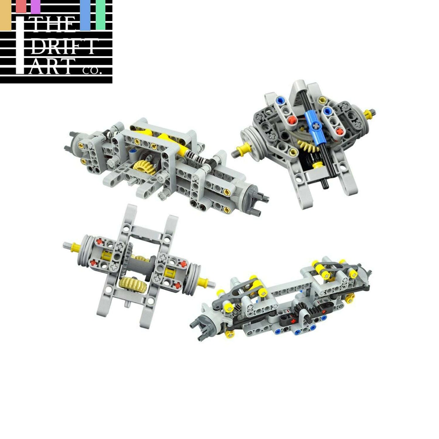 Technic Parts for Lego Kits Front Suspension Car Building Blocks Model Sets - - The Drift Art Co.
