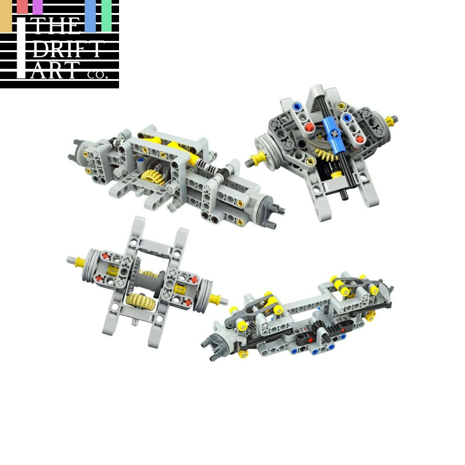 Technic Parts for Lego Kits Front Suspension Car Building Blocks Model Sets - LEGO (R) Bricks, Pieces & Parts - - The Drift Art Co.