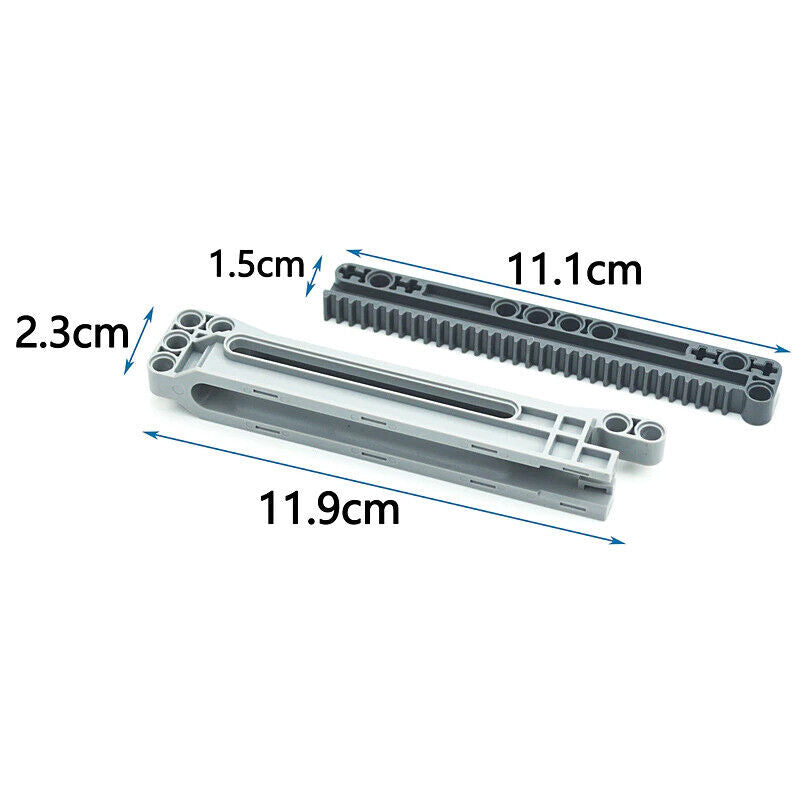 Technic Parts for Lego Kits Gear Rack 1x14x2 18942 Building Blocks Model Sets - LEGO (R) Bricks, Pieces & Parts - - The Drift Art Co.