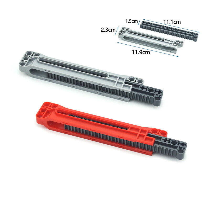 Technic Parts for Lego Kits Gear Rack 1x14x2 18942 Building Blocks Model Sets - - The Drift Art Co.