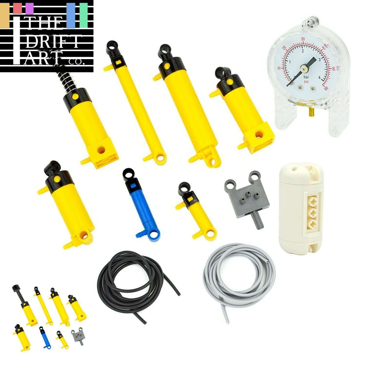 Technic Parts for Lego Kits Pneumatic pump Reinforced Car Building Blocks Sets - - The Drift Art Co.