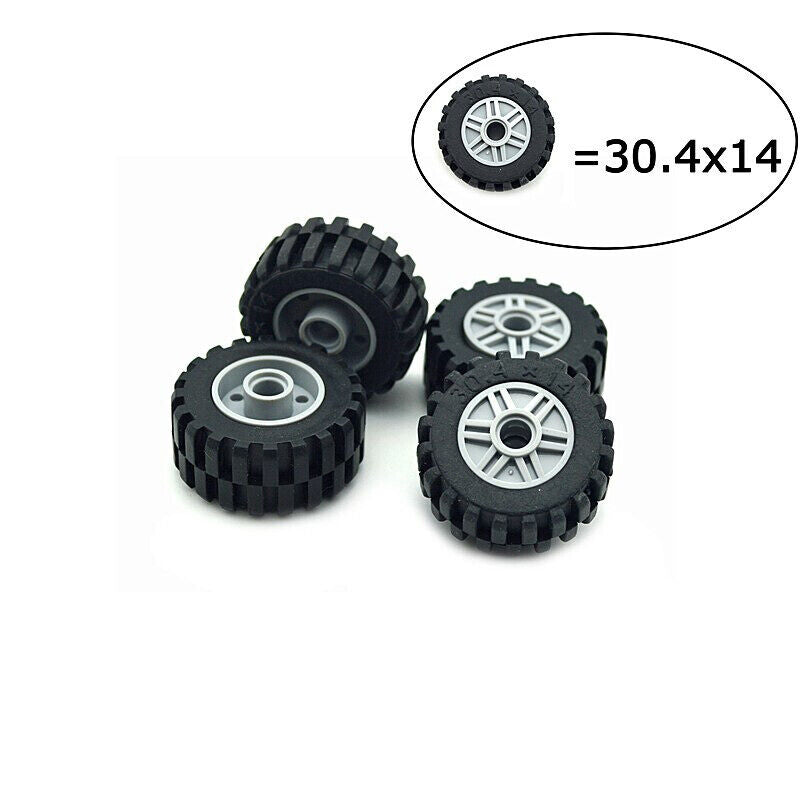 Technic Parts for Lego Kits Tire Wheel Plate Shaft Car Building Blocks Model Set - - The Drift Art Co.#variant_sku#