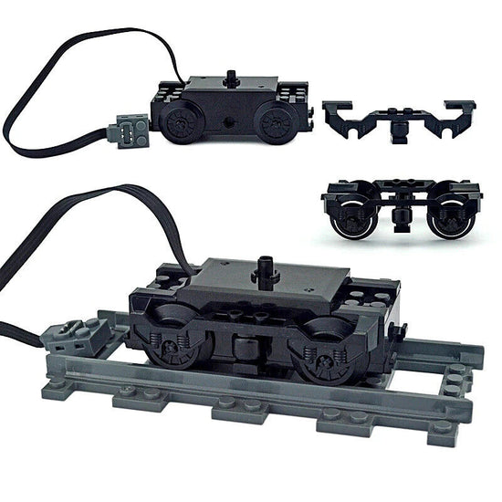 Piezas técnicas para kits Lego Bloques de construcción de motores de vallas de tren Juegos de modelos DIY