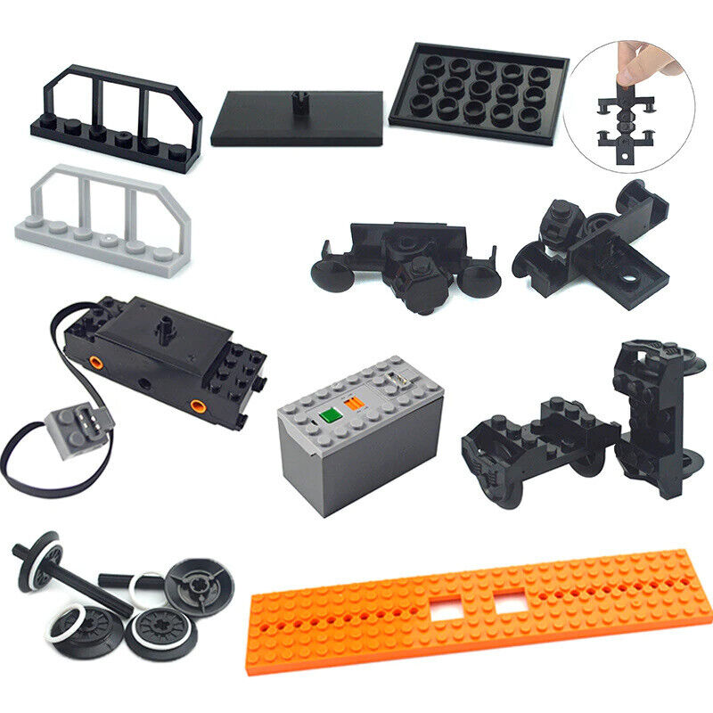 Technic Parts for Lego Kits Train Fence Motor Building Blocks Model Sets DIY - - The Drift Art Co.