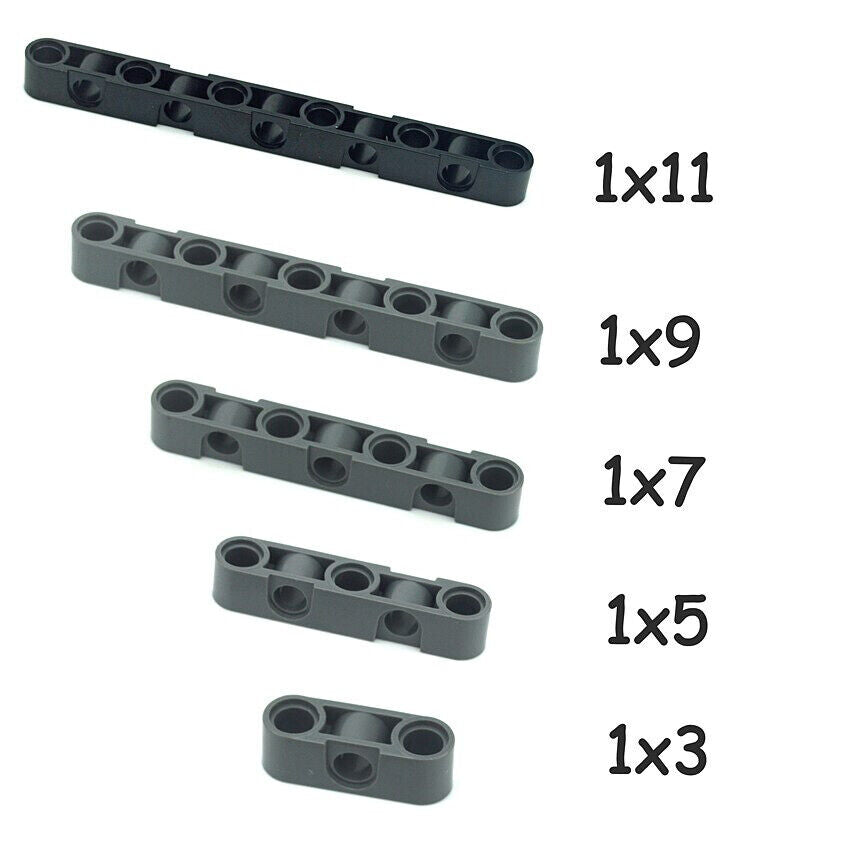 Technic Parts for Lego Kits beam Studless Liftarm Truck Building Blocks Sets DIY - - The Drift Art Co.