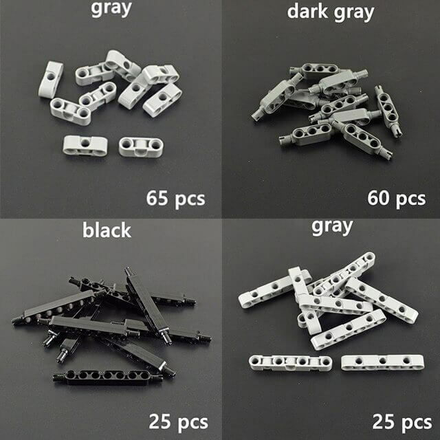 Technic Parts for Lego Kits beam axle studded Connector Building Blocks Sets DIY - - The Drift Art Co.