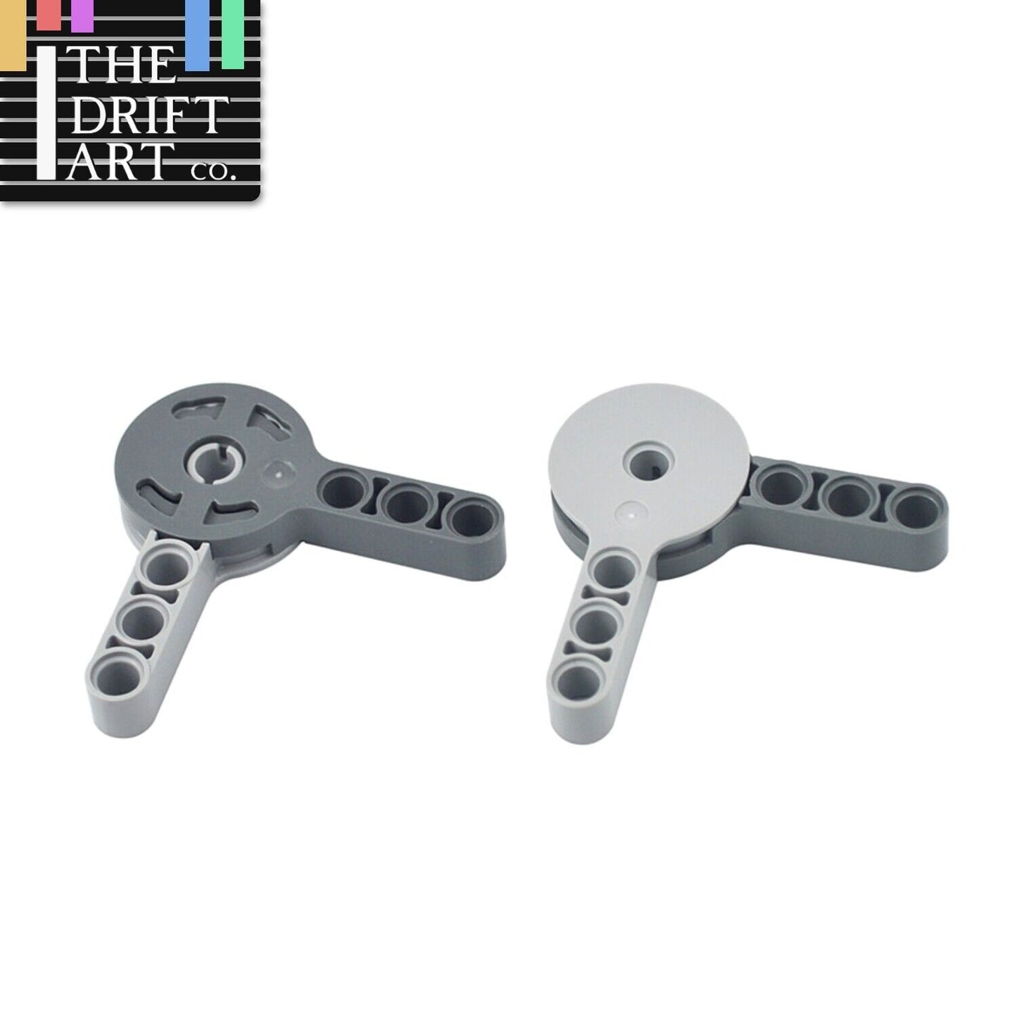 Technic Round Rotation Joint Disk 3M Beam 44224 for Lego Kits Building Block Set - - The Drift Art Co.#variant_sku#