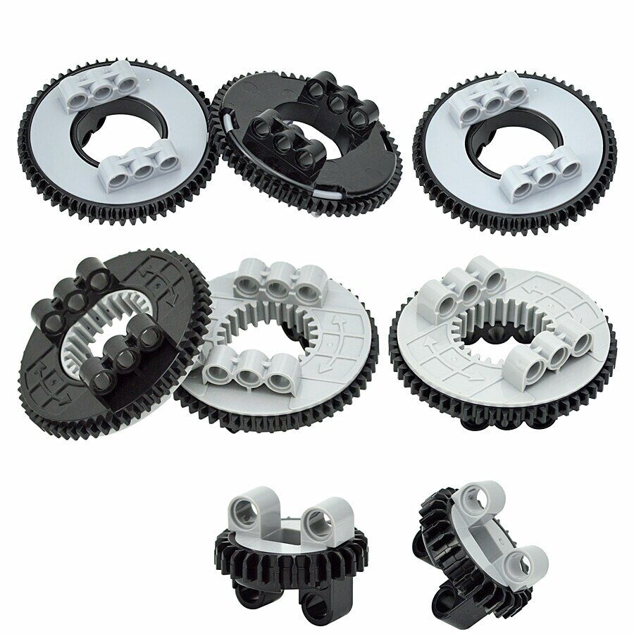 Turntable Rotating gears Technic 18939 48452 for Lego Kits Building Block Sets - - The Drift Art Co.