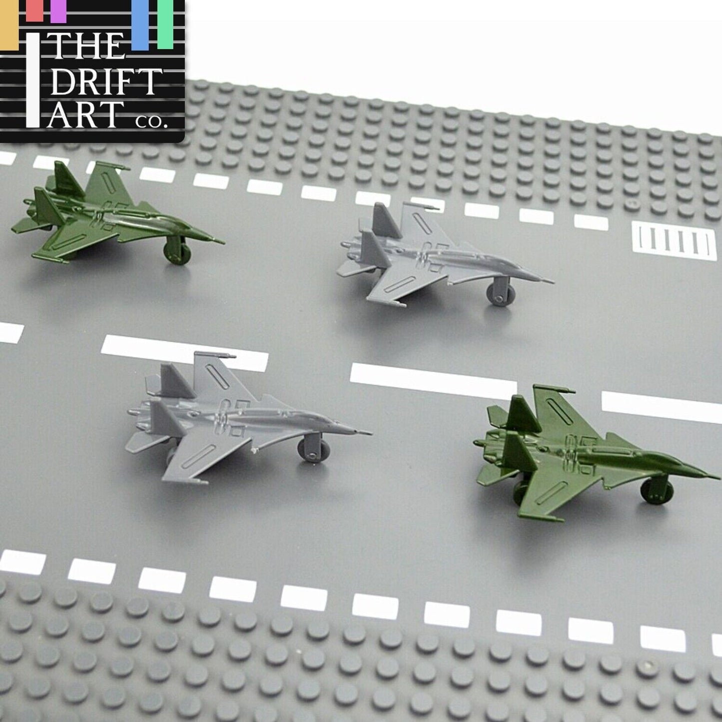 WW2 Weapon Air Forces Fighter Plane Airplane Military Building Blocks Toy DIY - - The Drift Art Co.