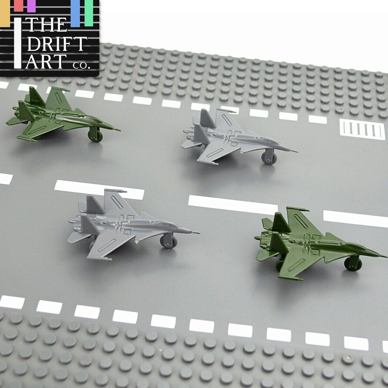 WW2 Weapon Air Forces Fighter Plane Airplane Military Building Blocks Toy DIY - Minifigure - - The Drift Art Co.