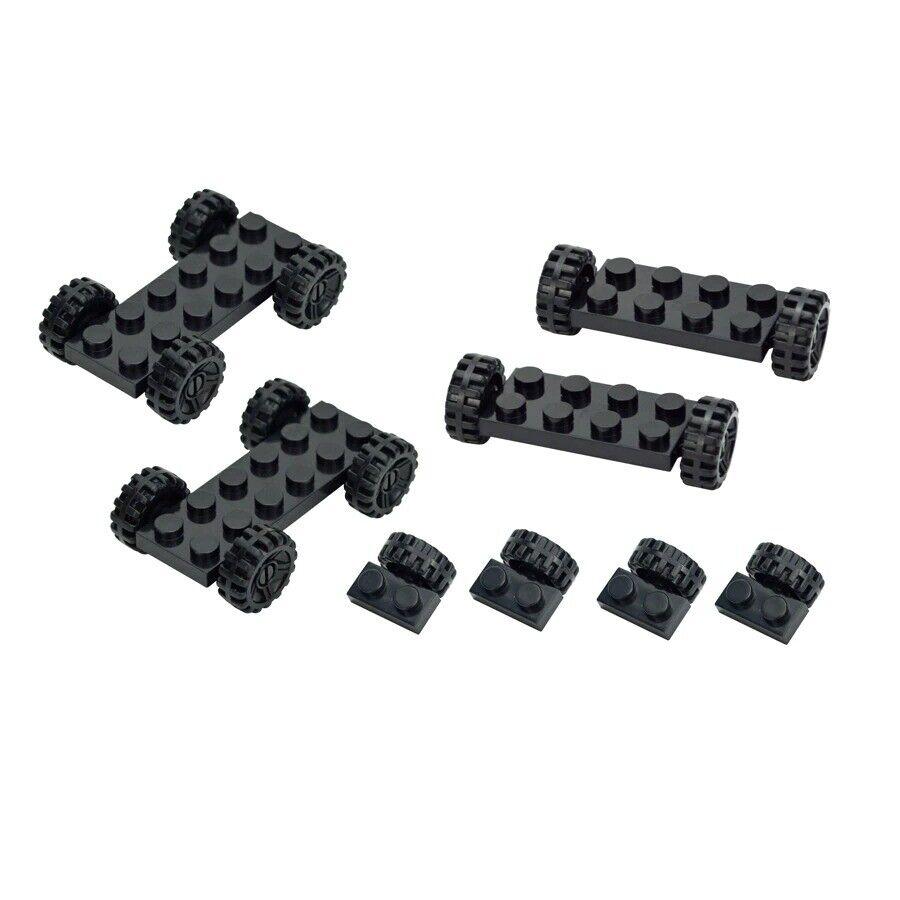 Wheel Axles Pack Car Tires Shaft Plate for Lego Kit Building Blocks Set DIY - LEGO (R) Complete Sets & Packs - - The Drift Art Co.