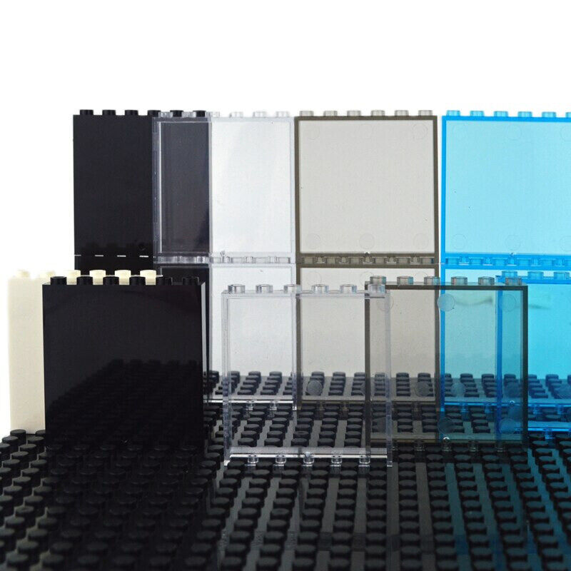 Window Frame Glass Transparent House Parts for Lego Sets Building Block Sets DIY - - The Drift Art Co.