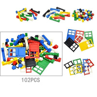 102pcs City Door Window Furniture House Building Blocks Bricks For LEGO Sets DIY - Minifigure -  - The Drift Art Co.