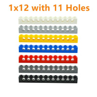 10pc Technic Parts for 1x12 w 11 Hole 3895 Long Beam for LEGO Building Block Set - Bricks & Blocks -  - The Drift Art Co.