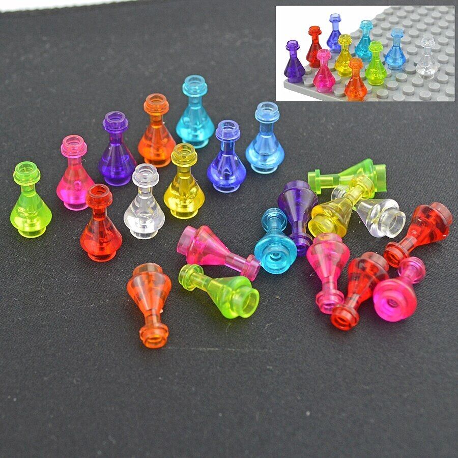 10pcs Bottles Pharmacy Flask 93549 for Lego MOC Building Blocks Brick Toy DIY - Bricks & Blocks -  - The Drift Art Co.