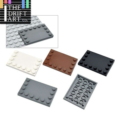 10pcs MOC 4x6 Thin Plate w Studs 6180 Educational Building Blocks Bricks Toy DIY -  - The Drift Art Co.