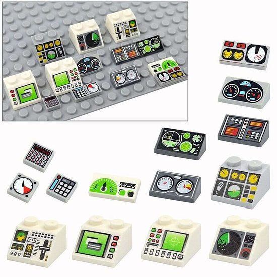 10pcs Meter Dash Board Control Center 85984 for Lego Building Blocks Sets DIY