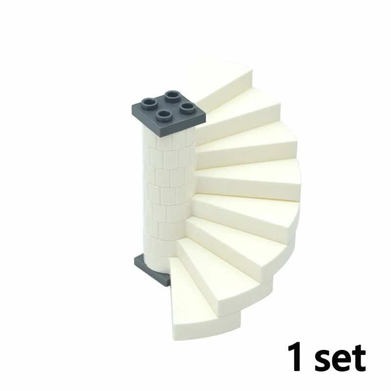 Spiral staircase B - White