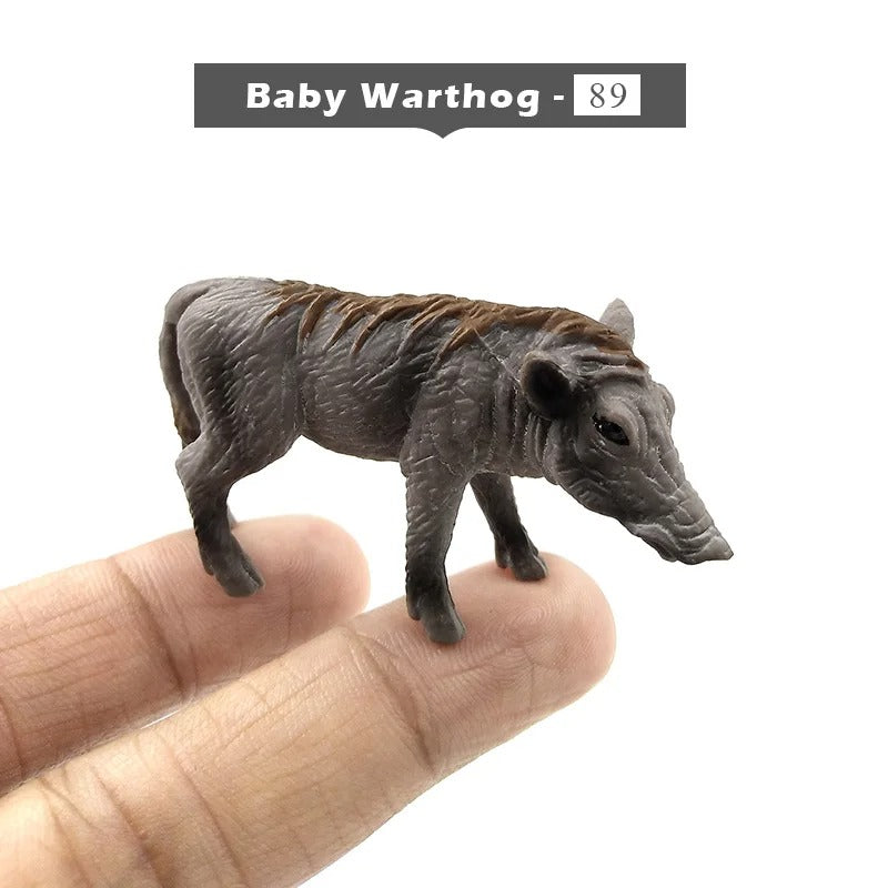 1pc Alpaca Warthog Sheep Deer Fox Monkey Animal Miniature Art Toy Figure Doll -  - The Drift Art Co.