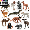 1pc Okapi Sheep Deer Crocodile Lynx Koala Animal Miniature Art Toy Figure Doll - Action Figure -  - The Drift Art Co.
