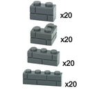 1x2 1x3 1x4 Wall Doors Windows MOC Parts for Lego Kit bricks Building Blocks Set - Bricks & Blocks -  - The Drift Art Co.