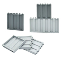 1x6x5  10pcs Corrugated Fence 23405 for Lego Sets Building Block Sets DIY - Bricks & Blocks -  - The Drift Art Co.