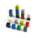 200pcs 1x1 Dots 3005 Educational Building Block Bricks Toy DIY - 18 Colors - Minifigure -  - The Drift Art Co.