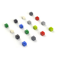 200pcs 1x1 Dots 3005 Educational Building Block Bricks Toy DIY - 18 Colors - Minifigure -  - The Drift Art Co.