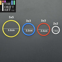 20pcs Belt Rubber Band 2x2 to 5x5 85543 85544 Building Block Bricks Toy DIY - Minifigure -  - The Drift Art Co.