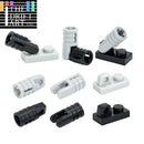 20pcs Hinge 1x2 Axle Hole Teeth Cylinder 30552 30383 Building Block Bricks Toy - Bricks & Blocks -  - The Drift Art Co.