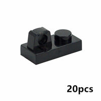 20pcs Hinge 1x2 Axle Hole Teeth Cylinder 30552 30383 Building Block Bricks Toy - Bricks & Blocks -  - The Drift Art Co.