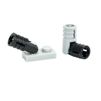 20pcs Hinge 1x2 Axle Hole Teeth Cylinder 30552 30383 Building Block Bricks Toy - Bricks & Blocks -  - The Drift Art Co.