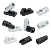 20pcs Hinge 1x2 Axle Hole Teeth Cylinder 30552 30383 Building Block Bricks Toy - Bricks & Blocks -  - The Drift Art Co.
