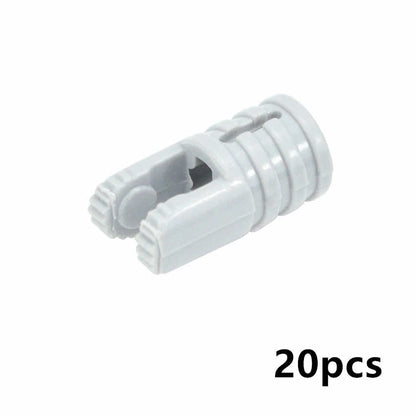 20pcs Hinge 1x2 Axle Hole Teeth Cylinder 30552 30383 Building Block Bricks Toy -  - The Drift Art Co.