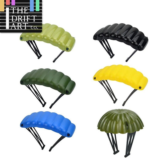 2Pcs MOC WW2 Parachute PUBG Army Weapon Soldier Figures Building Blocks Toy DIY -  - The Drift Art Co.