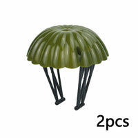 2Pcs MOC WW2 Parachute PUBG Army Weapon Soldier Figures Building Blocks Toy DIY - Minifigure -  - The Drift Art Co.