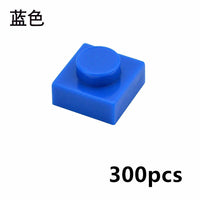 300pcs Thin 1x1 Dots 3024 DIY for Lego Kits Wall bricks Building Blocks Set - Bricks & Blocks -  - The Drift Art Co.