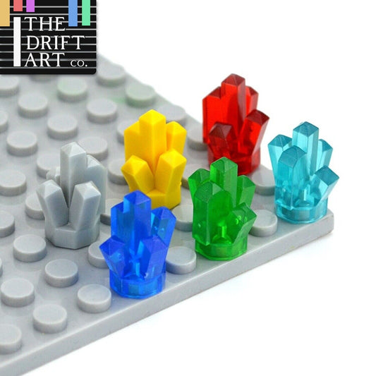 30385 Crystal Stone Painted Gem Gemstone Ore For Lego Building Blocks Sets DIY -  - The Drift Art Co.