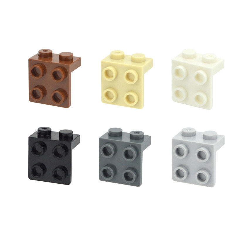 30pcs 1x2-2x2 Bracket 21712 44728 Educational Building Block Bricks Toy DIY - Minifigure -  - The Drift Art Co.