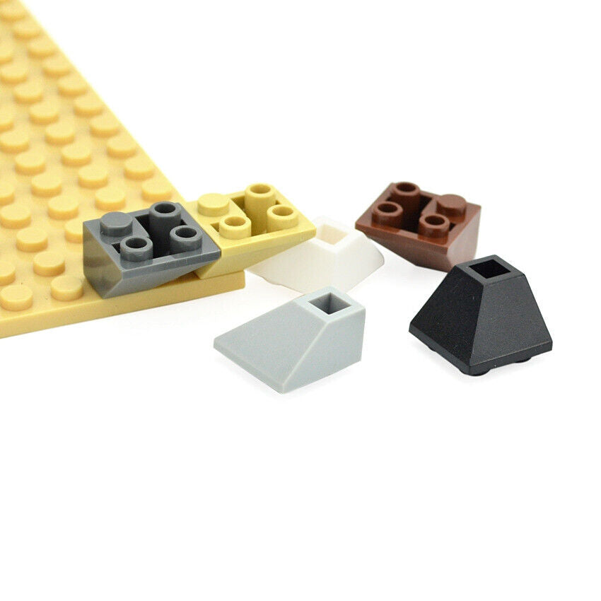 30pcs 2x2 Slope Anti-bevel Invert 3676 Educational Building Block Bricks Toy DIY - Minifigure -  - The Drift Art Co.