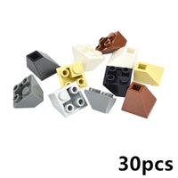 30pcs 2x2 Slope Anti-bevel Invert 3676 Educational Building Block Bricks Toy DIY - Minifigure -  - The Drift Art Co.