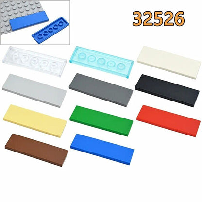 30pcs Smooth Thin Flat Tile 2x6 69729 Building Block Brick Toy DIY - Many colors -  - The Drift Art Co.