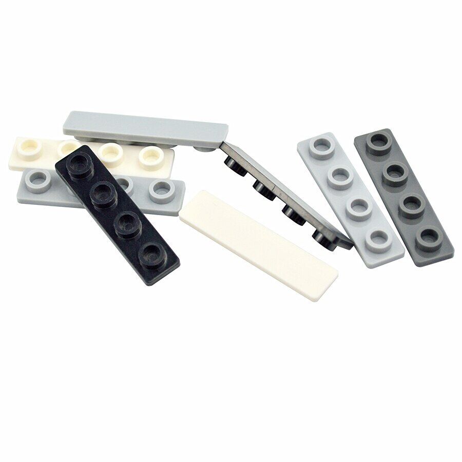 30pcs Thin 1X4 Raised Round Dots for Lego Kit brick Building Block Set DIY - Bricks & Blocks -  - The Drift Art Co.